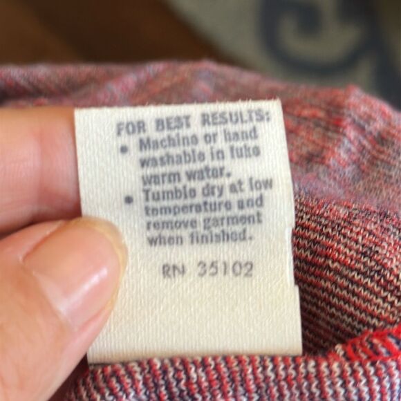 Vintage 70s Hubba Hubba Red, White & Navy Blue Halter Maxi Dress With Ruffle Hem - Picture 10 of 10